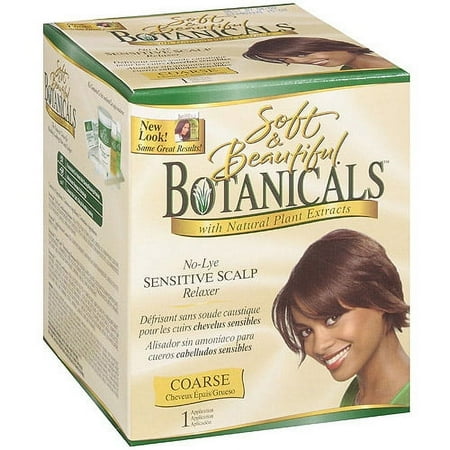 Soft & Beautiful Botanicals Coarse No-Lye Sensitive Scalp Relaxer