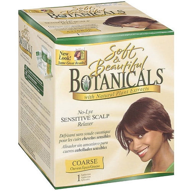 Soft & Beautiful Botanicals Coarse No-Lye Sensitive Scalp Relaxer