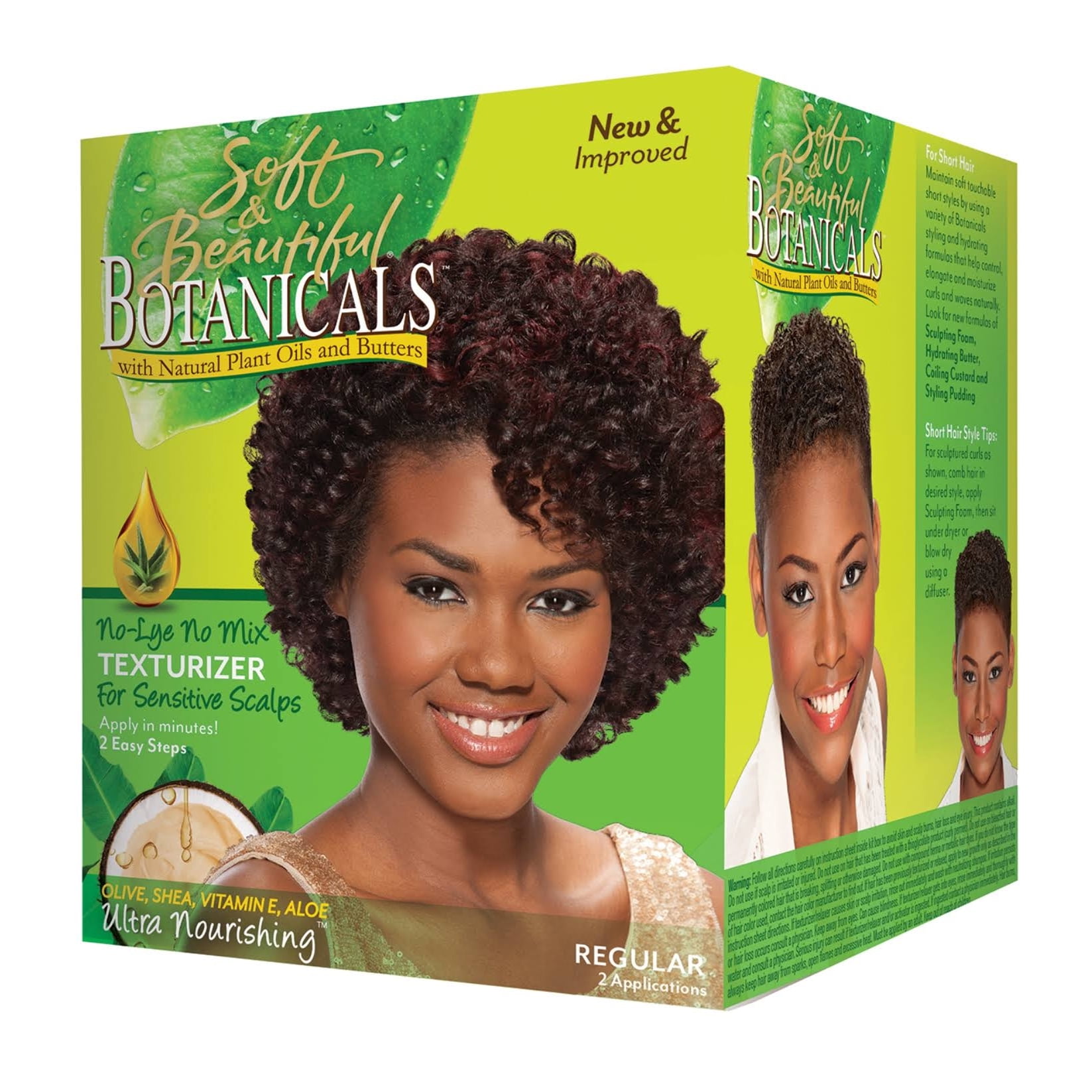 Soft Beautiful Botanicals Regular No Lye No Mix Texturizer For