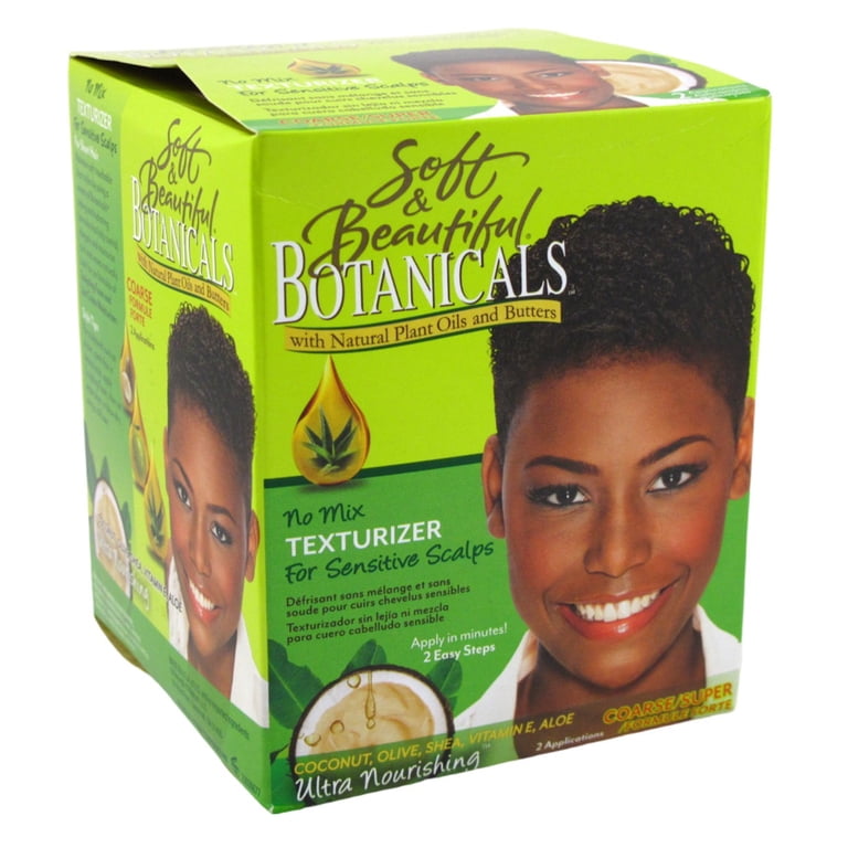 Soft & Beautiful Botanicals Texturizer Kit Coarse/Super (Pack of 3