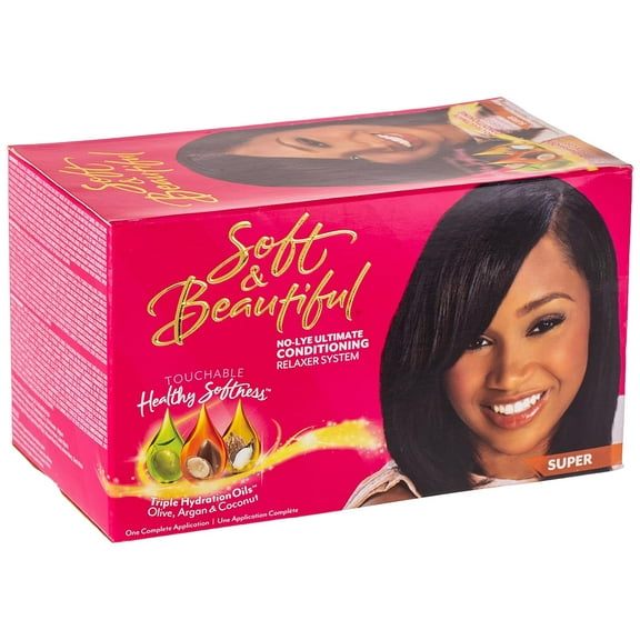 Soft & Beautiful No-lye Ultimate Conditioning Relaxer System, Coarse, 1 Ea, 3 Pack