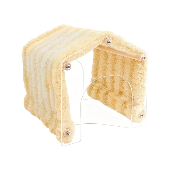 Soft Bed Hideaway Soft Shelter Toy for Small Bed Hamster Rabbits Hideouts Cage Habitat