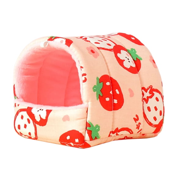 Soft Bed Hideaway Soft Shelter Toy for Small Bed Hamster Rabbits Hideouts Cage Habitat