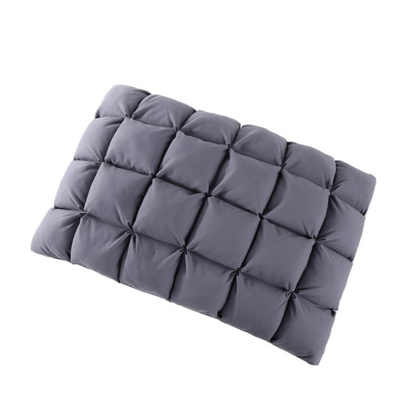 Soft Bed Pillows, Luxury Thick Support Hotel Sleeping Pillows for Back Sleepers (Gray 20"x36")