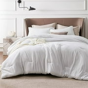 Soft Bedding for All Seasons 08 - Ivory White - 3 Piece - California King