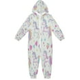 thumbnail image 1 of Soft Big Kids Onesie Pajamas Cozy Loose-Fit Jumpsuits for kids with Pockets for Christmas Lounge & Play Unicorns and Magic Wands, 1 of 8