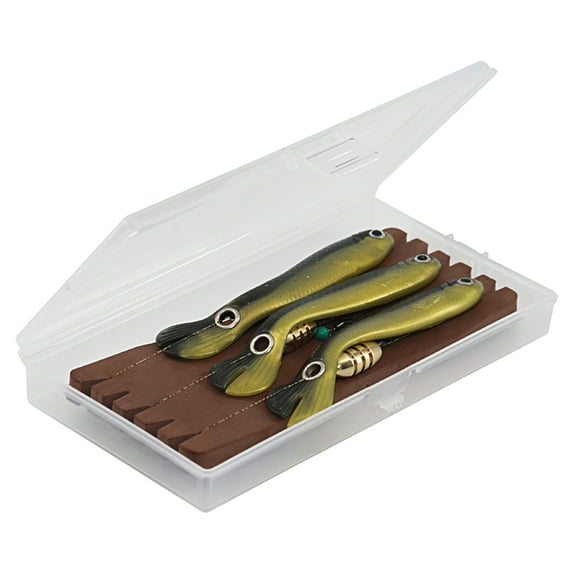 Soft Bionic Fishing Lure Plastic - 3Pcs/Set Swimming Bait Bass Loach Realistic Lures for Saltwater, Freshwater