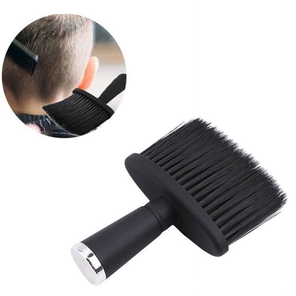 Soft Black Neck Face Duster Brushes Barber Hair Clean Hairbrush Beard Brush