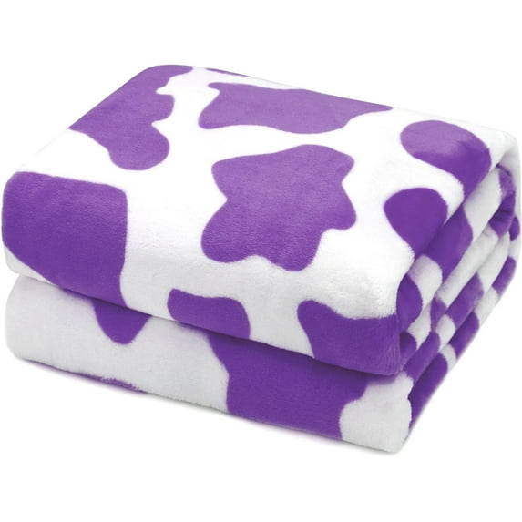 Soft Blanket Purple Throw Blankets Fleece Throw Blanket Small