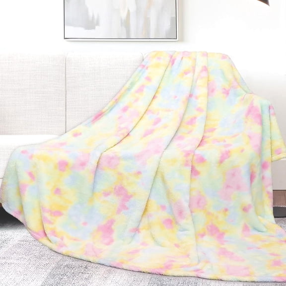 Soft Blankets Fuzzy Twin Bed Fleece Blanket Kids Warm Throw Blanket for Bed