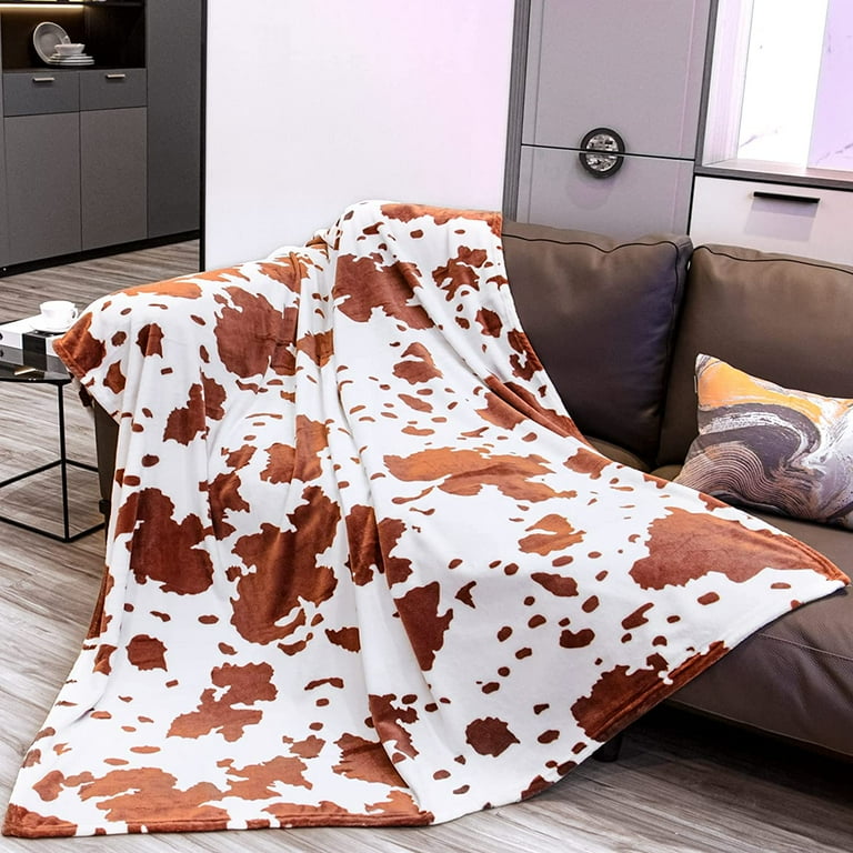 Cow print blanket walmart hotsell