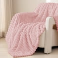 thumbnail image 1 of Soft Blankets and Throws for Winter - Double Layer Raschel Fleece Blanket for Bed, 70 x 100 cm / 27.55 x 39.37 in, in Multiple Colors, 1 of 8