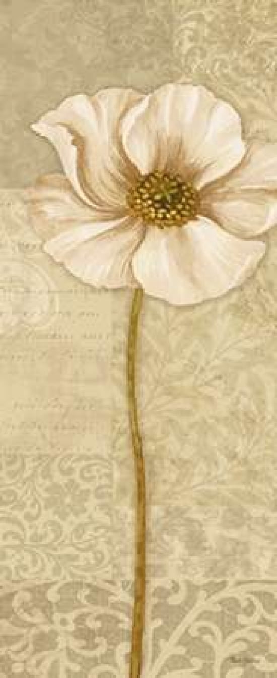 Soft Bloom Panel I Canvas Art - Pamela Gladding (24 x 48)