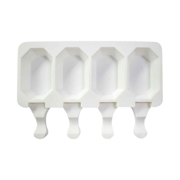 Soft Bottom 4-Cell Ice Box, Creative Easy To Demould Ice Lattice, Food Grade Ice Maker, Compact Space-Saving Ice Box, Fast Freezing Chilling Ice Tool, 7.4x5.1x0.7in
