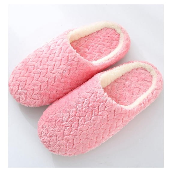 Soft Bottom Cotton Slippers Suede Non-slip Cotton Slippers Indoor Cotton Slippers