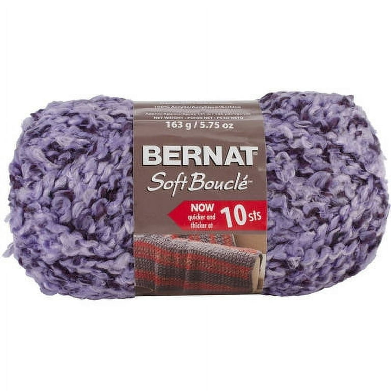 Soft Boucle Yarn-Lavender