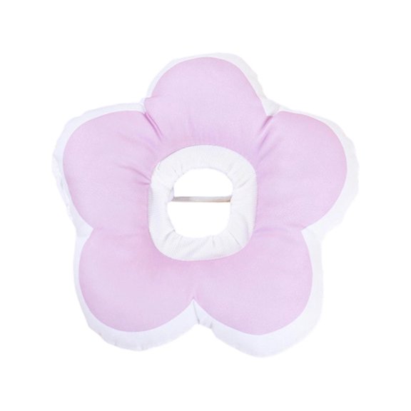 Soft Bread-Shaped Pet Collar for Dogs and Cats, -Lick Collar Polyester Polyester Ear Protector Soft Foam Coverage for Grooming Bathing Travel Noise-Sensitive Moments Daily Pet Care