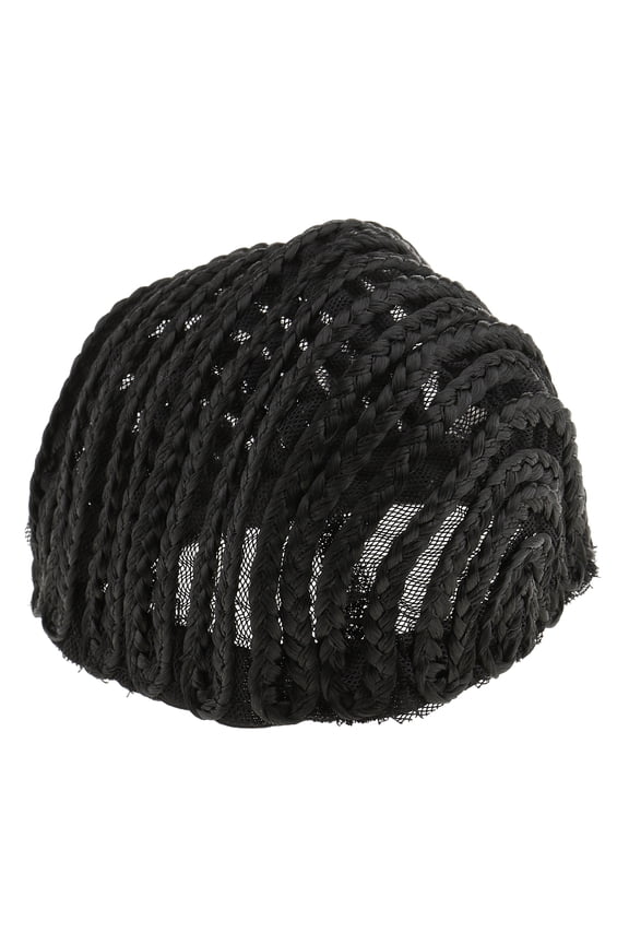 Soft Breathable Adjustable Professional Home Cornrow Mesh Black