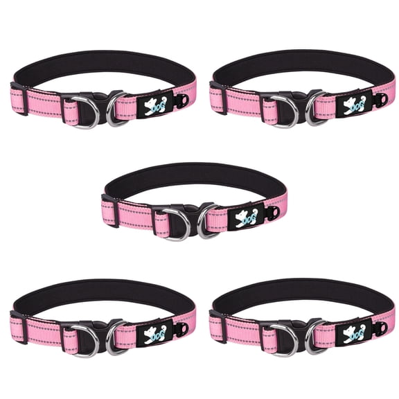 Soft Breathable Dog Collar Dog Collars, Adjustable Pet Collar with ID Tag Ring, Safe and Comfy for Small Dogs