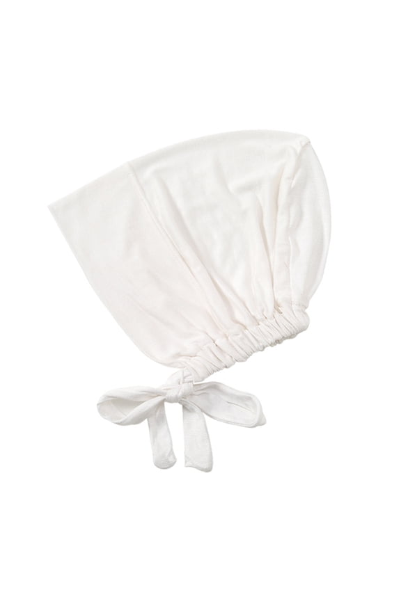 Soft & Breathable Hijab Hat Elastic Tie Back Bonnet Religous Headwrap Solid for Women Enjoy Comfort and Fashion