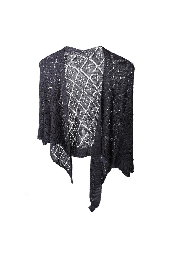 Soft Breathable Knit Summer Shawl Lightweight Breathable Sun Protections Wrap