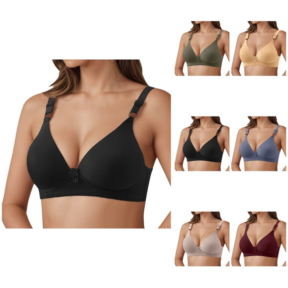 Soft Breathable Wireless T-Shirt Bra for Women – Lightweight, Non-Padded, Full Side Coverage, Seamless Everyday Support