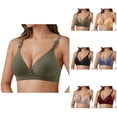 thumbnail image 1 of Soft Breathable Wireless T-Shirt Bra for Women – Lightweight, Non-Padded, Full Side Coverage, Seamless Everyday Support, 1 of 4