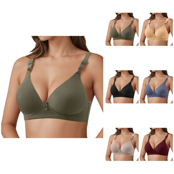 Soft Breathable Wireless T-Shirt Bra for Women – Lightweight, Non-Padded, Full Side Coverage, Seamless Everyday Support
