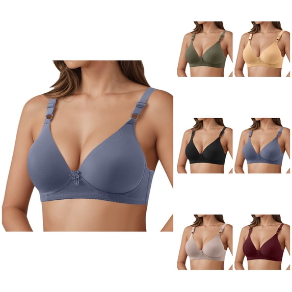 Soft Breathable Wireless T-Shirt Bra for Women – Lightweight, Non-Padded, Full Side Coverage, Seamless Everyday Support