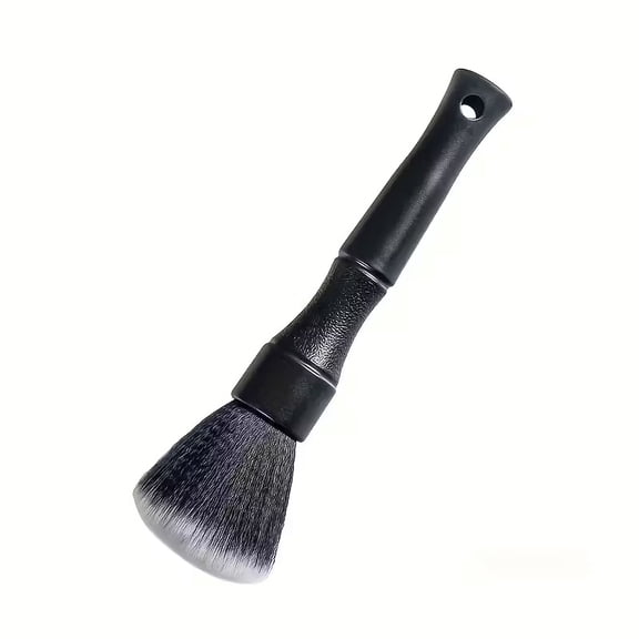 Soft Bristle Car Interior Detail Brush - Effective Dust Removal Tool for Dashboard and Upholstery Cleaning