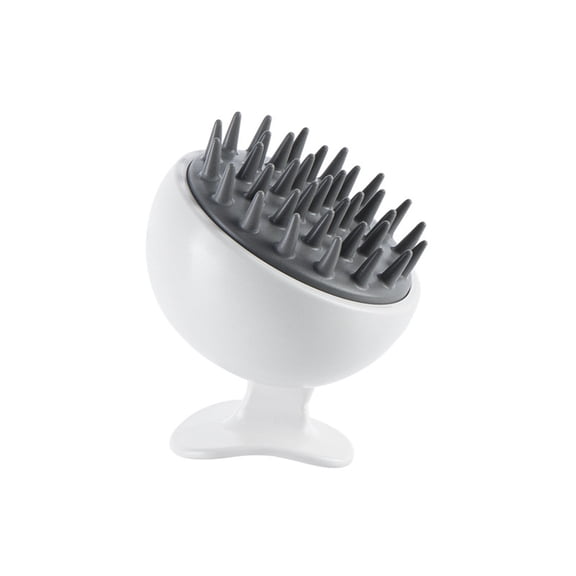 Soft Bristle Hair Brush Alternative, Scalp Shampoo Brush with Ergonomic Handle, Wet/Dry Scalp Exfoliator for Dandruff Removal Men Women Kids