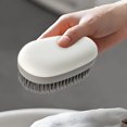 thumbnail image 1 of Soft Bristle Laundry Brush | Gentle Fabric Cleaning Tool | Non-Damaging Clothes Scrubber | Versatile Household Cleaning Brush | Durable Handle & Easy to Clean | 1-Pack, 1 of 4