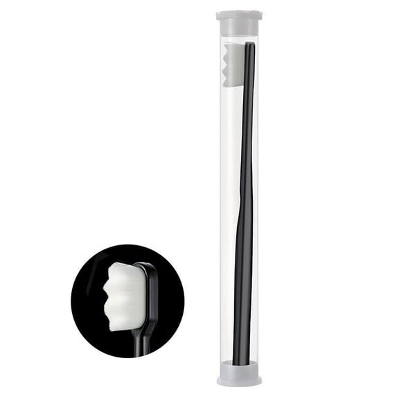 Soft Bristle Toothbrush for Adults, 12000 Fine Soft Bristles Deep Clean, Gentle Enamel Care & Gum Protection, Ergonomic Handle for Sensitive Teeth, Home & Travel Oral Care