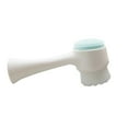 thumbnail image 1 of Soft Bristled Manual Facial Cleansing Brush with 2 Massage Heads for Deep Pore Cleansing and Exfoliation, 1 of 5