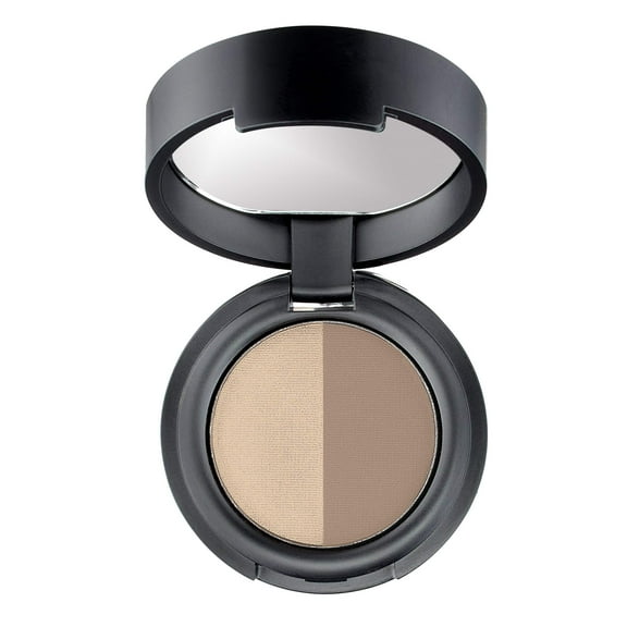 Wunderbrow Soft Brow Define & Fill Powder Duo, Includes Dual Ended Brush, Shade Blonde