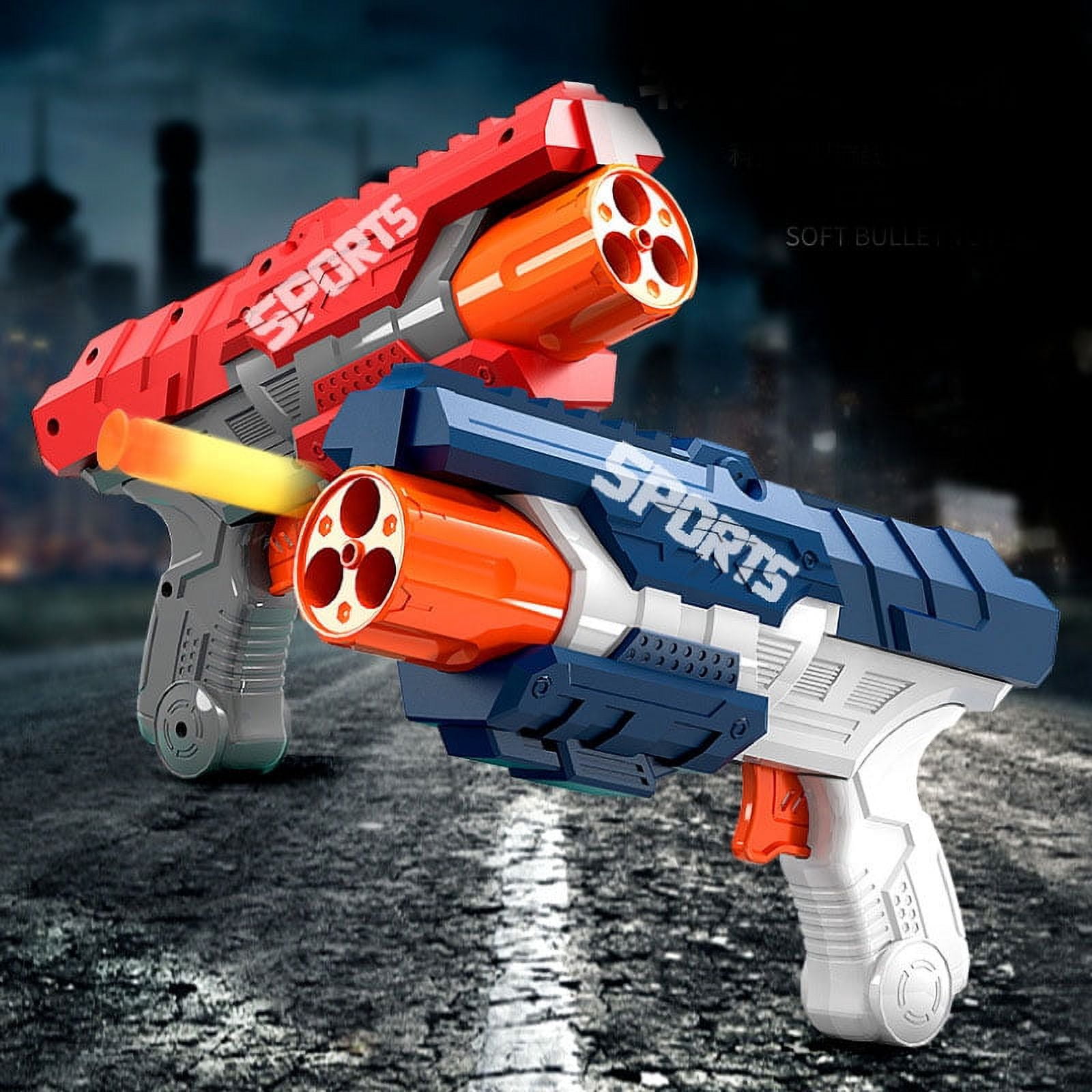 Soft Bullet Toy Gun With 3 Foam Dart ,Outdoor Shooting Toys Gift For Boys  And Girls 