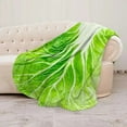 thumbnail image 1 of Soft Cabbage Blanket Funny Novelty 100x100cm, 1 of 4
