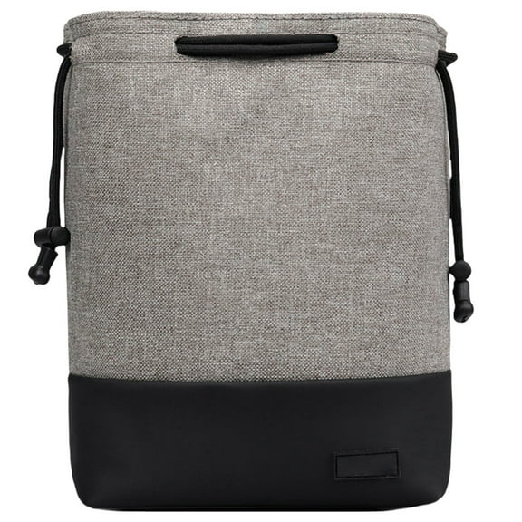 Soft Camera Case Drawstring Bag Waterproof Camera Bag with Adjustable Strap Camera Storage Bag Soft Lens Case Portable