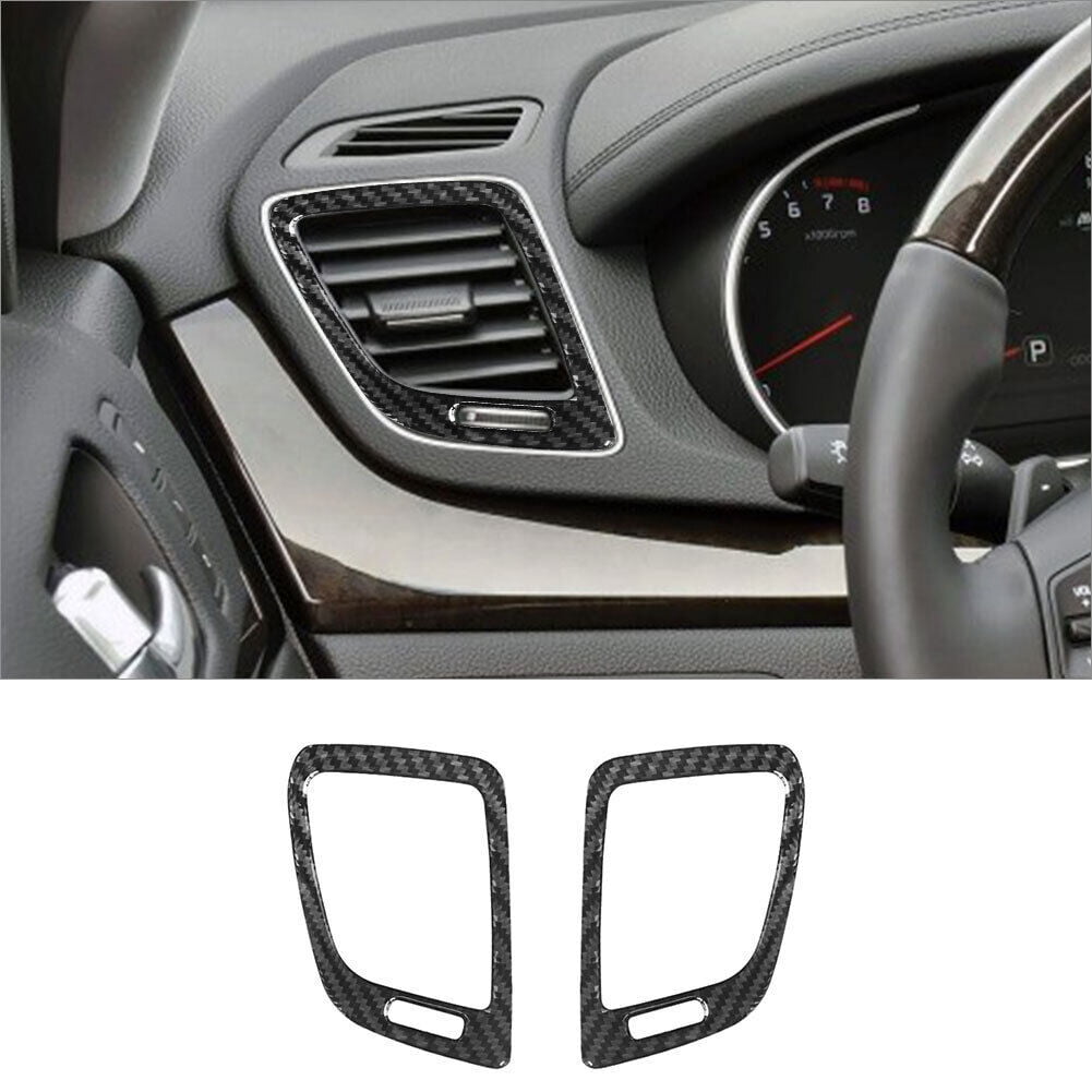 Carbon Fiber Car Interior Decor Kits 2Pcs