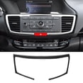 thumbnail image 1 of Soft Carbon Fiber Car Interior Decor Kits Carbon Fiber Interior Central Console Frame Cover Trim For Honda Accord 2013-17 Sticker, 1 of 12