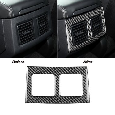 Carbon Fiber Interior Center Cupholder Cover Trim For Dodge Challenger 2008-2014 (LHD)