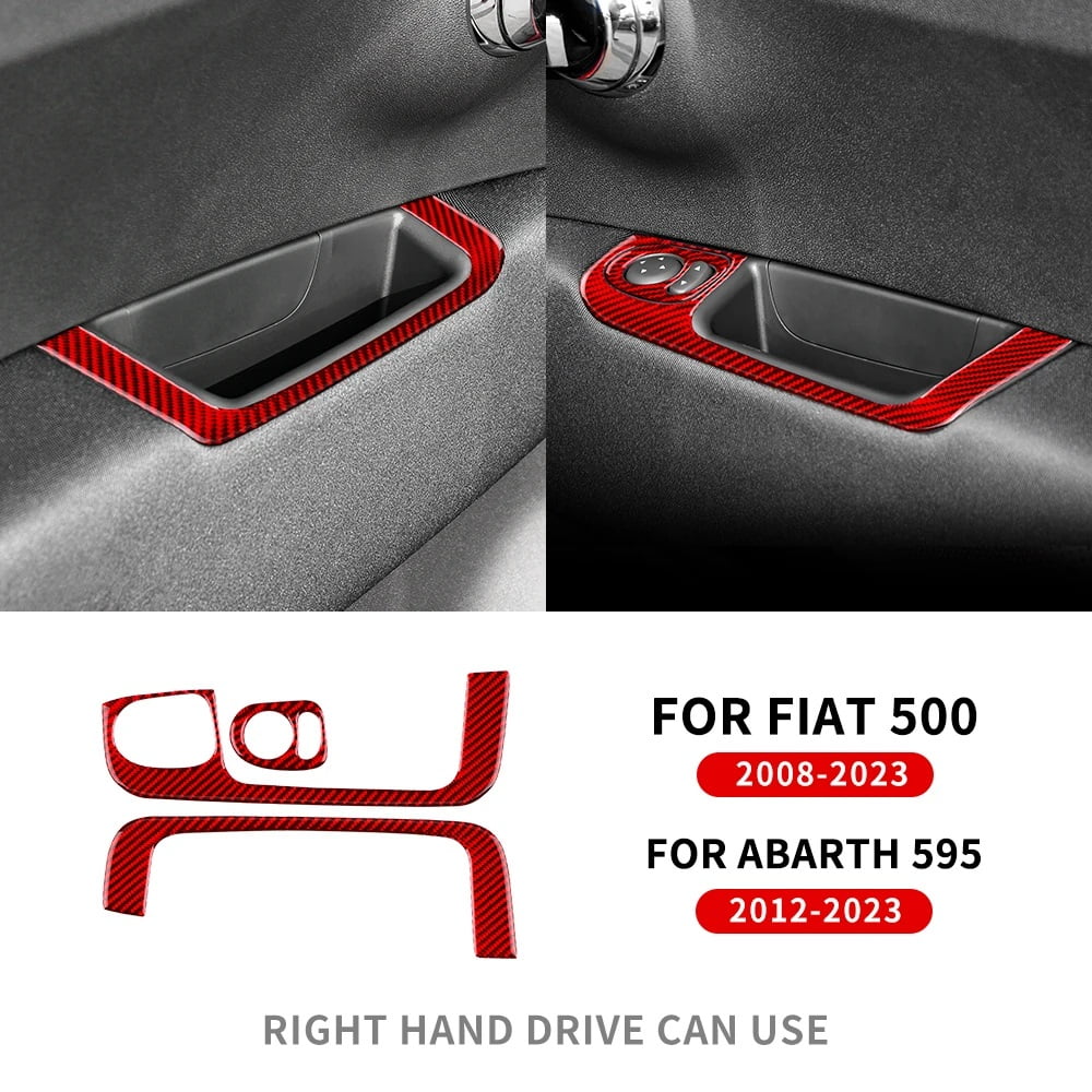 Soft Carbon Fiber For Fiat 500 2011 2012 2023 For Abarth 595 2016 2017 soft-carbon-fiber-for-fiat-500-2011-2012-2023-for-abarth-595-2016-2017