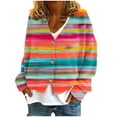 thumbnail image 1 of Soft Cardigan Sweater Womens Long Sleeve Button Front V-Neck Cardigans Lightweight Soft Knit Tops Multicolor, XL, 1 of 5