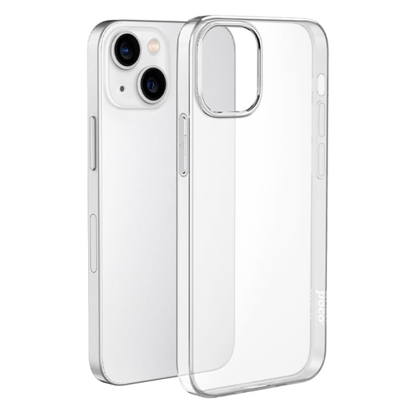 Soft Case For iPhone 14 Max Case , White Transparent Shockproof Protective Bumpers Phone Cover
