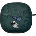 thumbnail image 1 of Soft Case for Redmi Buds 6 Lite,Cartoon Pattern Earphone Protective Cover with Hook,Soft Headphone Shell for Girls Boys (Green), 1 of 10