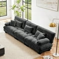 thumbnail image 1 of Soft Chenille 3-Seater Sectional Sofa for Living Spaces, 1 of 11