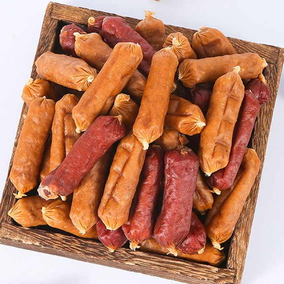 Soft Chew Chicken Sausages For Dogs - Dog Treats for Small, Medium, & Large Dog - Made with Fresh Meat and Healthy, High Protein Make the Perfect Positive-Reward Training Treats for Dogs, 6.3oz