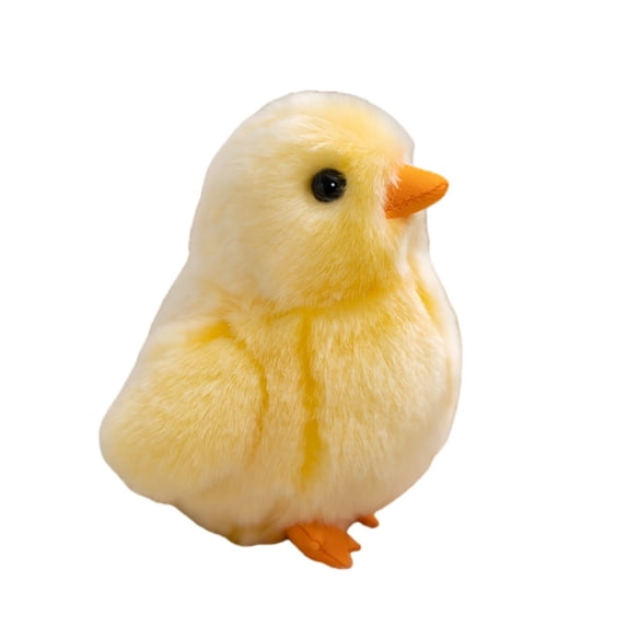 Soft Chicken Stuffed Animal Plush Doll,Imitation Chicken Plush Toy Animal Teaching Easter Model Decor