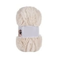 thumbnail image 1 of Soft Chunky Fluffy Fuzzy Faux Fur Yarn for Crocheting - Eyelash Furry Yarn for Knitting Blankets, Scarves and Sweaters, Eyelash Yarn for Crochet & Knitting 67 Yards Per Roll, 1 of 6