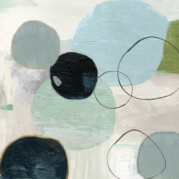 Soft Circle I Poster Print by Tom Reeves (12 x 12)